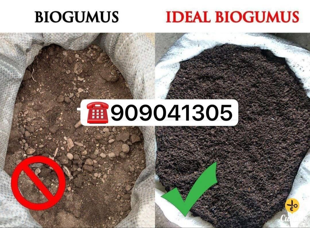 Biogumus mahsulotlari sotiladi