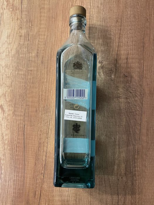 Празна бутилка Johnnie Waller Blue Label
