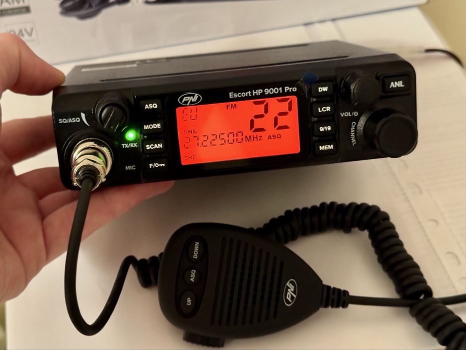 Statie radio CB PNI HP9001 PRO 12-24V ASQ noua