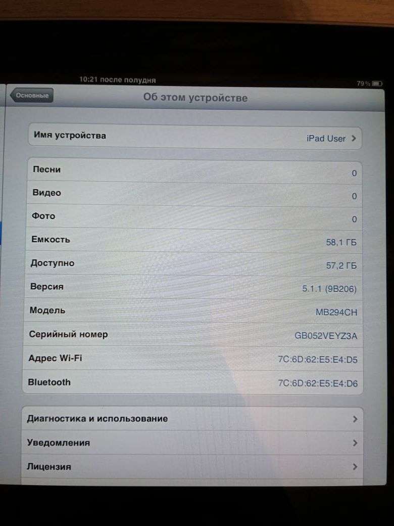 Продам iPad A1219 64gb