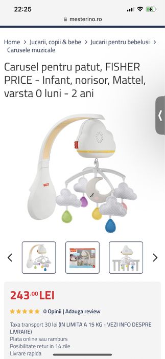 Camere video , sterilizator ,incalzitor si carusel patut