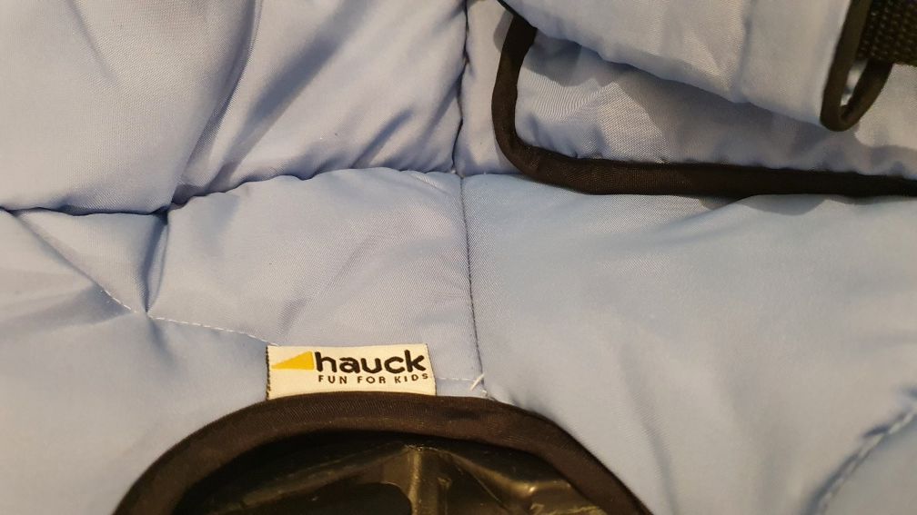 Scoica scaun auto HAUCK maner 3 poziții husa detasabil 9/10 Curier OLX