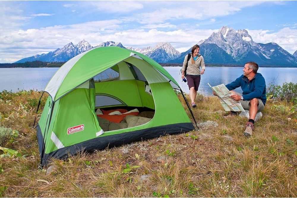 Новая двухместная палатка Coleman Sundome 2,