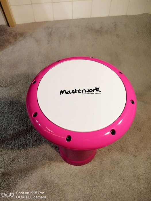 Турски професионална тарамбука Masterwork розова ping