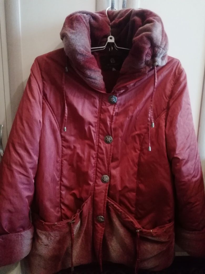 Куртка зимняя тёплая, размер 52 - 54
