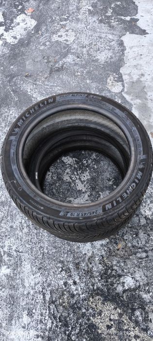 2 anvelope Michelin  Alpine 225/45/R19
