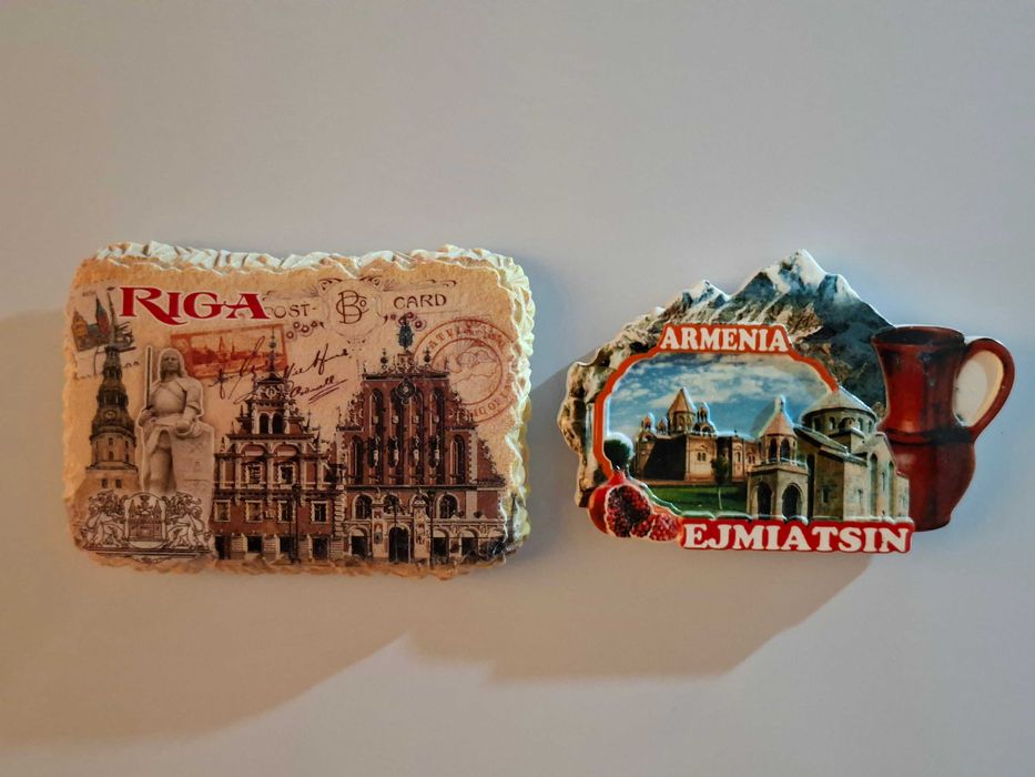 Магниты на холодильник. Европа, Россия и другое. Цены различные.