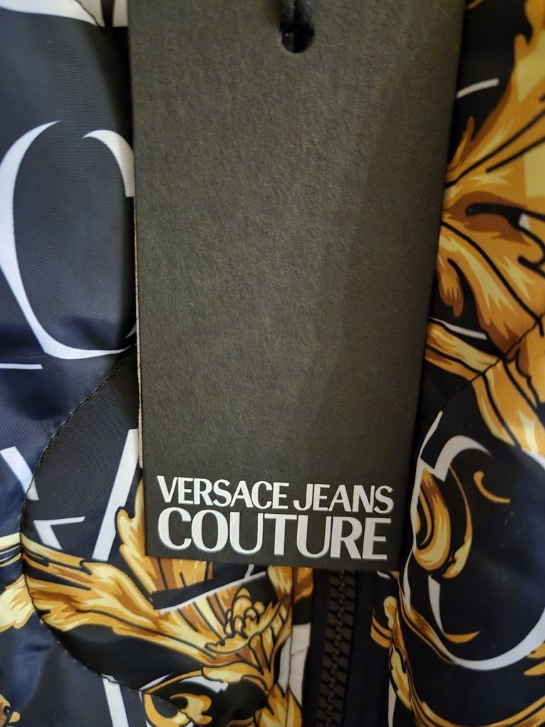 Versace Оригинално мъжко яке с две лица Размер 52 XL