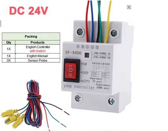 Controler nivel apa 12V/24V/ Voltaj sigur, nivel setabil, automat