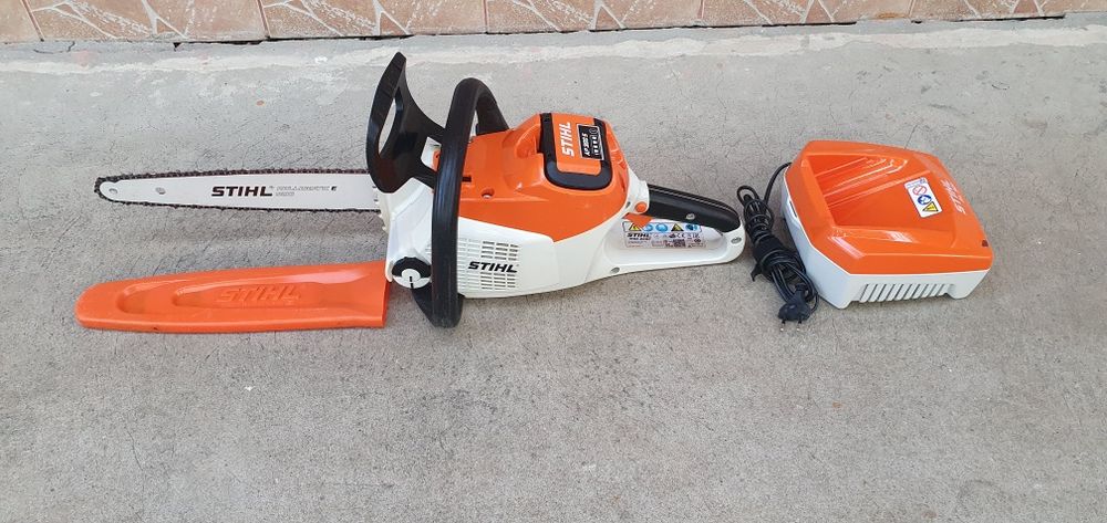 Drujba stihl originala pe baterie. Model MSA 200 C.