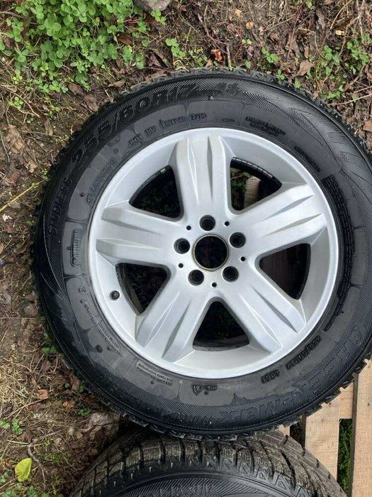 Оригинални джанти със зимни гуми за mercedes ML-W163