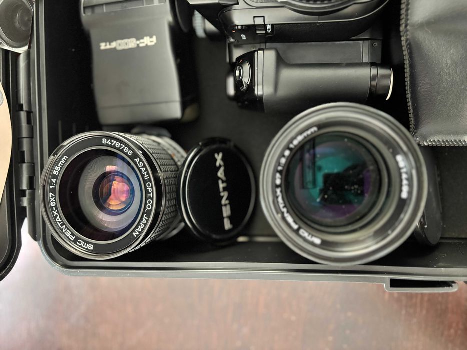 Set complet Pentax 67II – Analog Medium Format Camera Kit