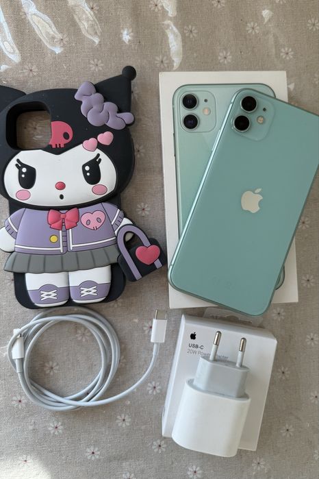 Iphone 11  памят 128gb емкость 73%