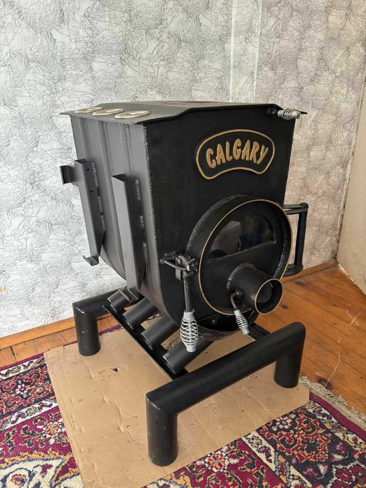 Канадска камина на дърва с котлон 7 КВТ