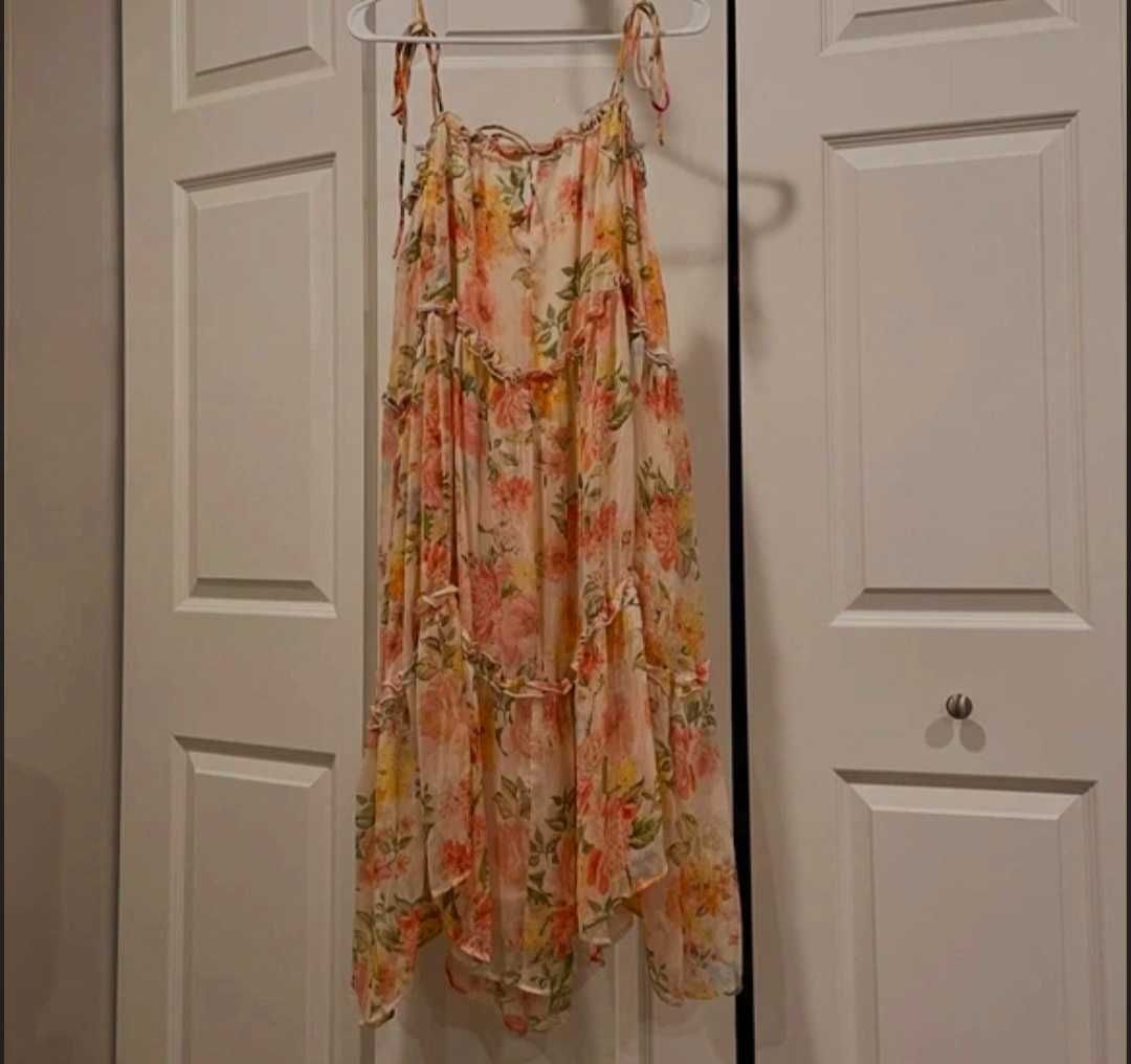 Рокля Zara M/L ефирна