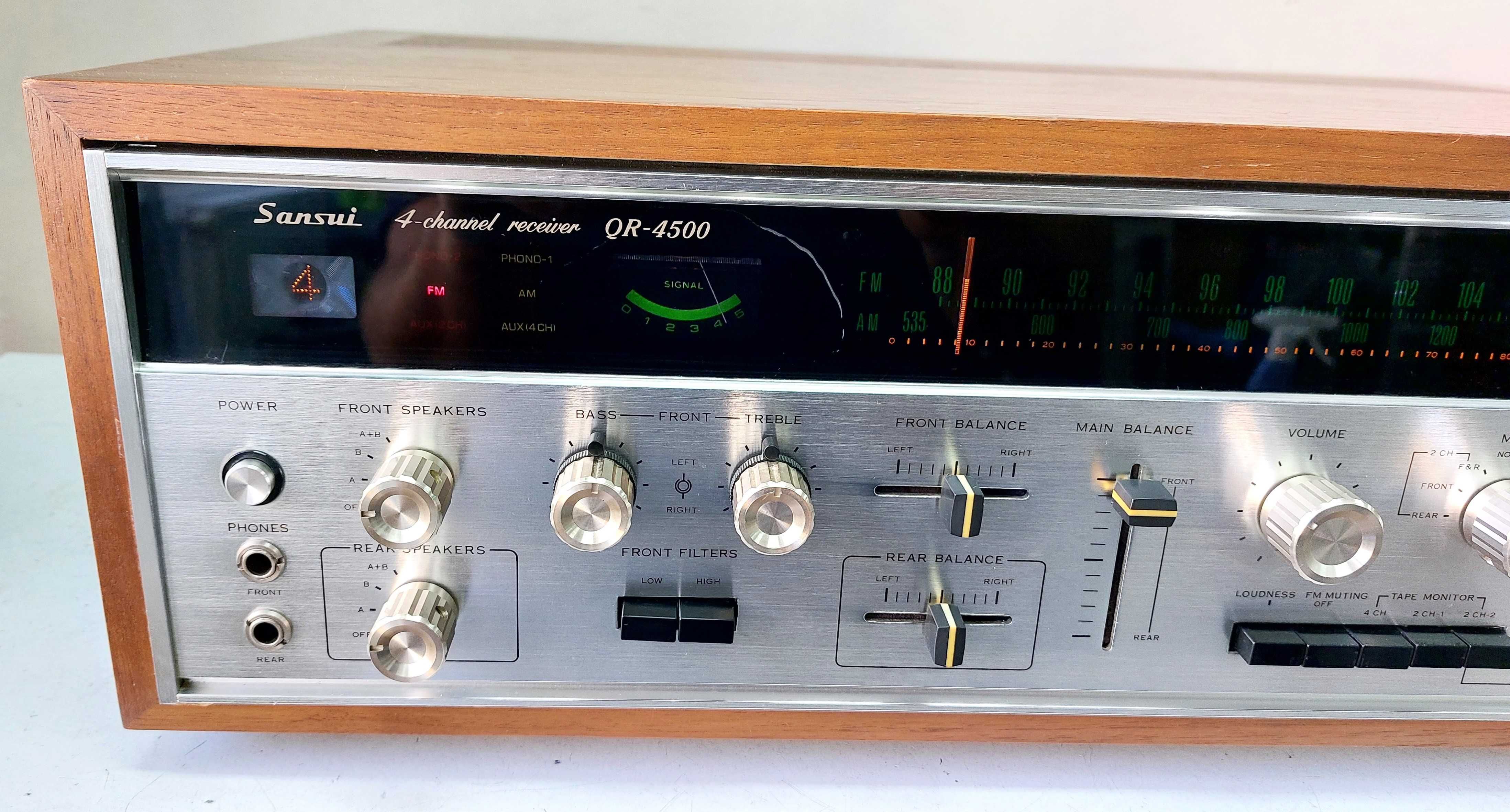 Sansui QR 4500 Quadro muzica vintage Japan