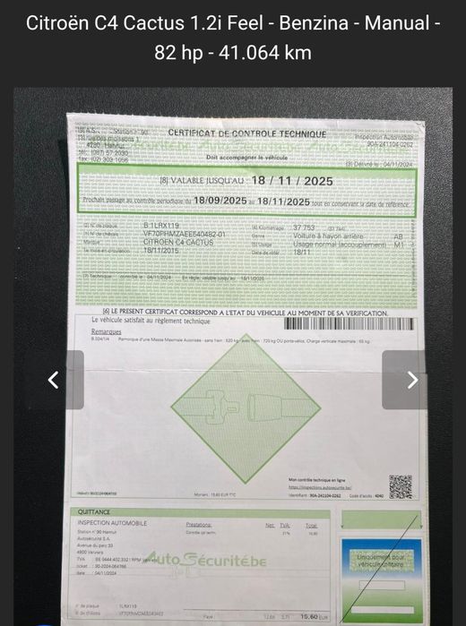 Vand Citroen C4 Cactus ca nou