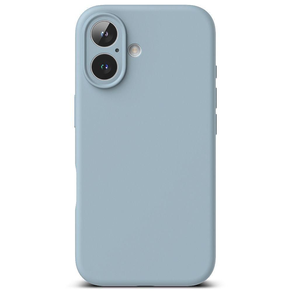 Кейс ringke silicone magnetic magsafe за iphone 16 - син