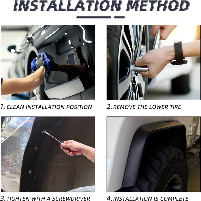 Overfendere de cauciuc universale25/35/45/65mm