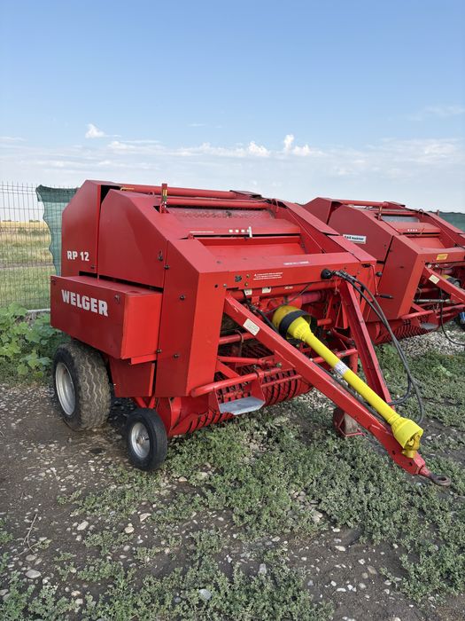 Presa de balotat , balotiera rotundă Krone , Claas , Welger , Deutz