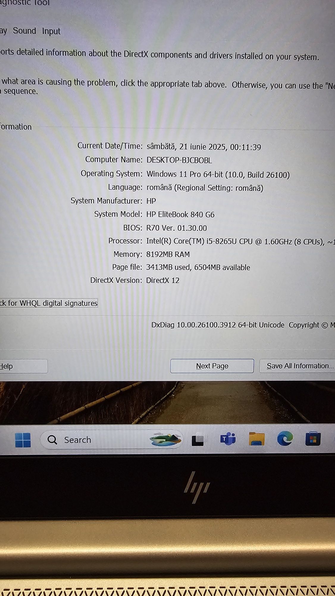 Laptop HP Elitebook 840 G6 i.5 8265U