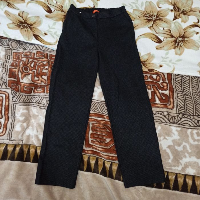 Брюки из драпа утепленные новые