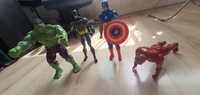 Hulk, Batman, Iron man, Captain America