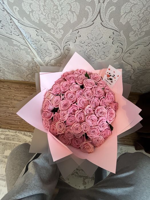 Цветы свежие бугин келген гул