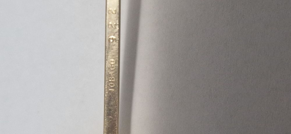 Rame ochelari Henry Jullien suflati cu aur.