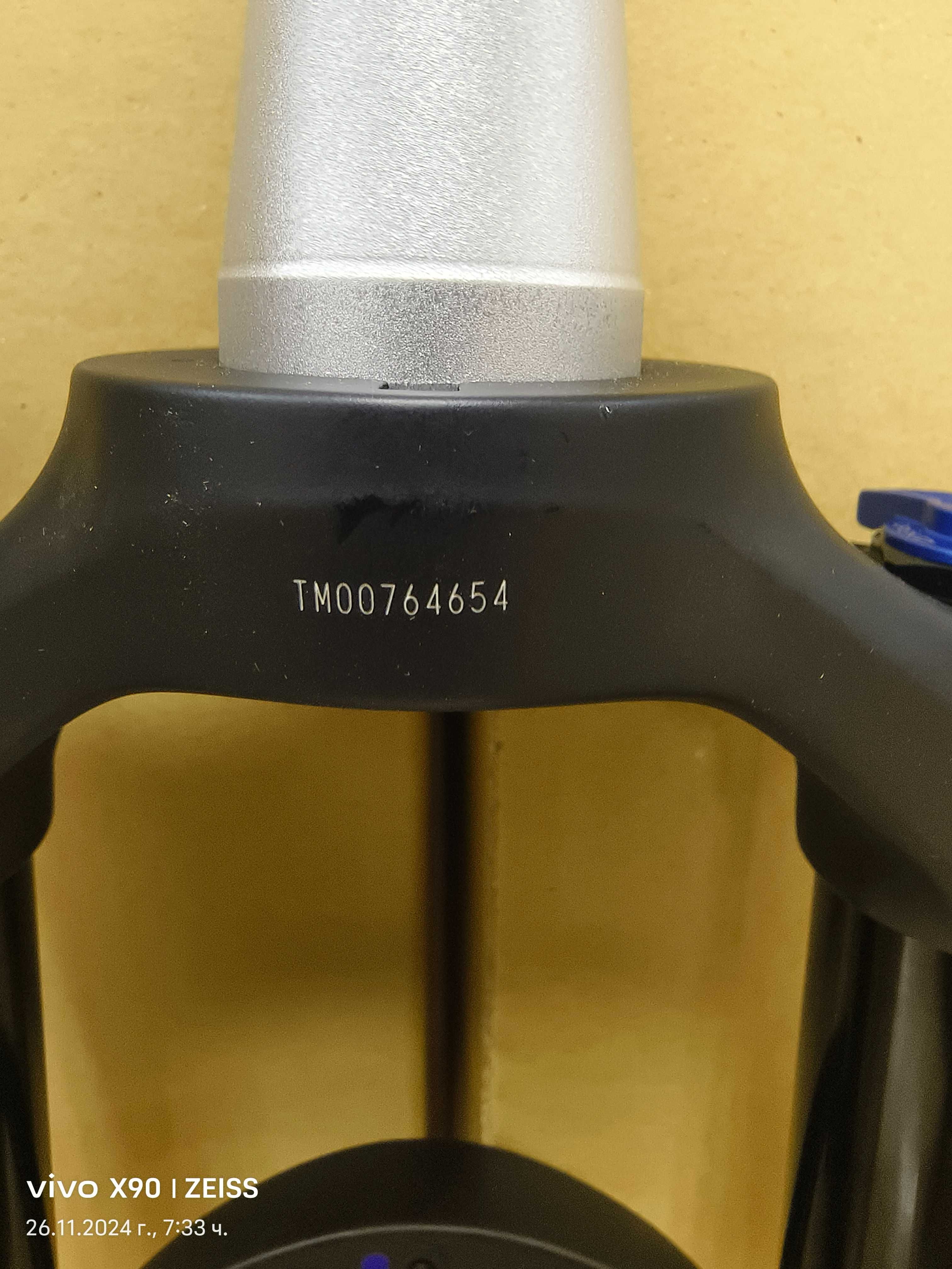 Нова Вилка SUNTOUR ZERON35 29" LOR 150mm Boost 15x110mm Tapered Black