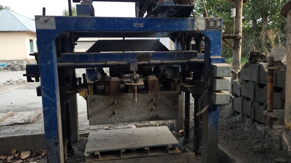 Шлакоблок станок