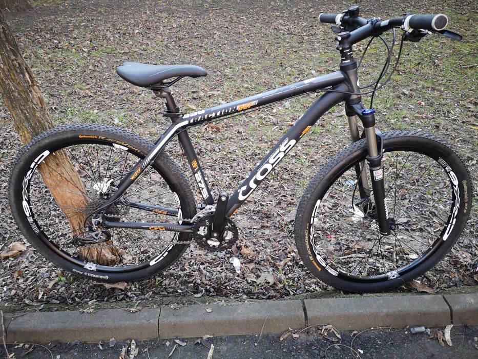 bicicleta adulti copii cross btwin shimano rock shox