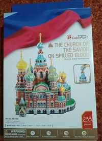 Puzzle 3D - Russia: St Spilled Blood Savior Cathedral, 233 piesep