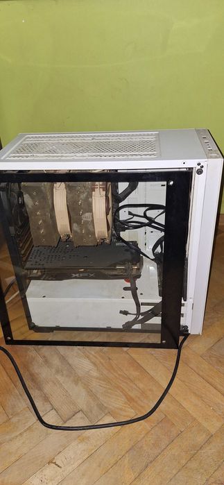 PC White intel 8700k amd rx480 8gb