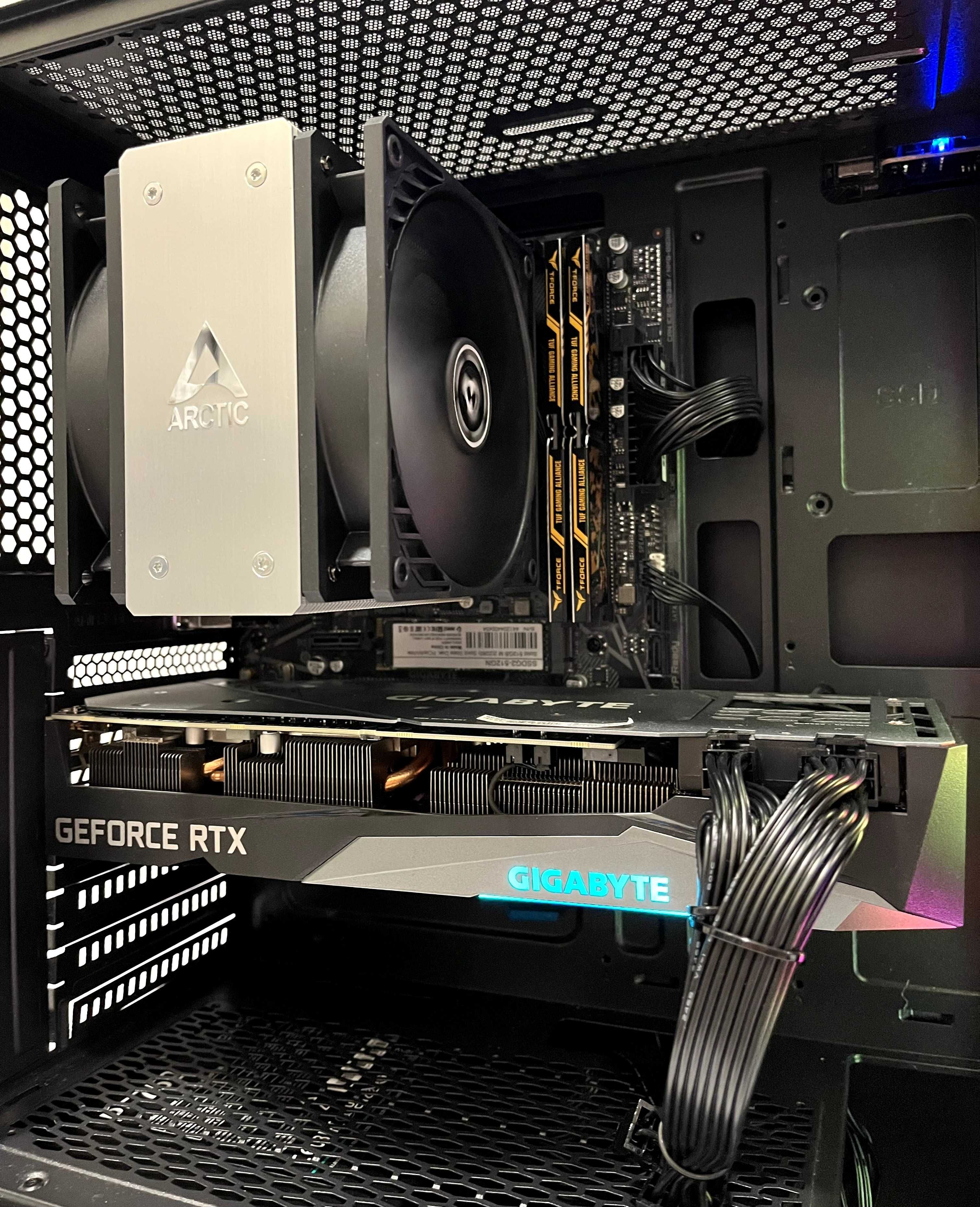 Геймърски компютър AMD Ryzen 7 5700G, RTX 3070 8GB, 16GB ram