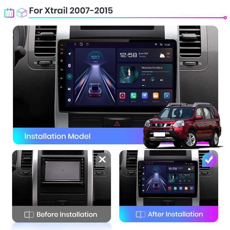 Мултимедия Android за Nissan X-trail t-31 2008г-2012