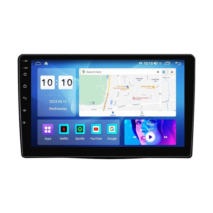 Navigatie Android 14 FIAT 500L 1/8 Gb Waze CarPlay Bt GPS + CAMERA