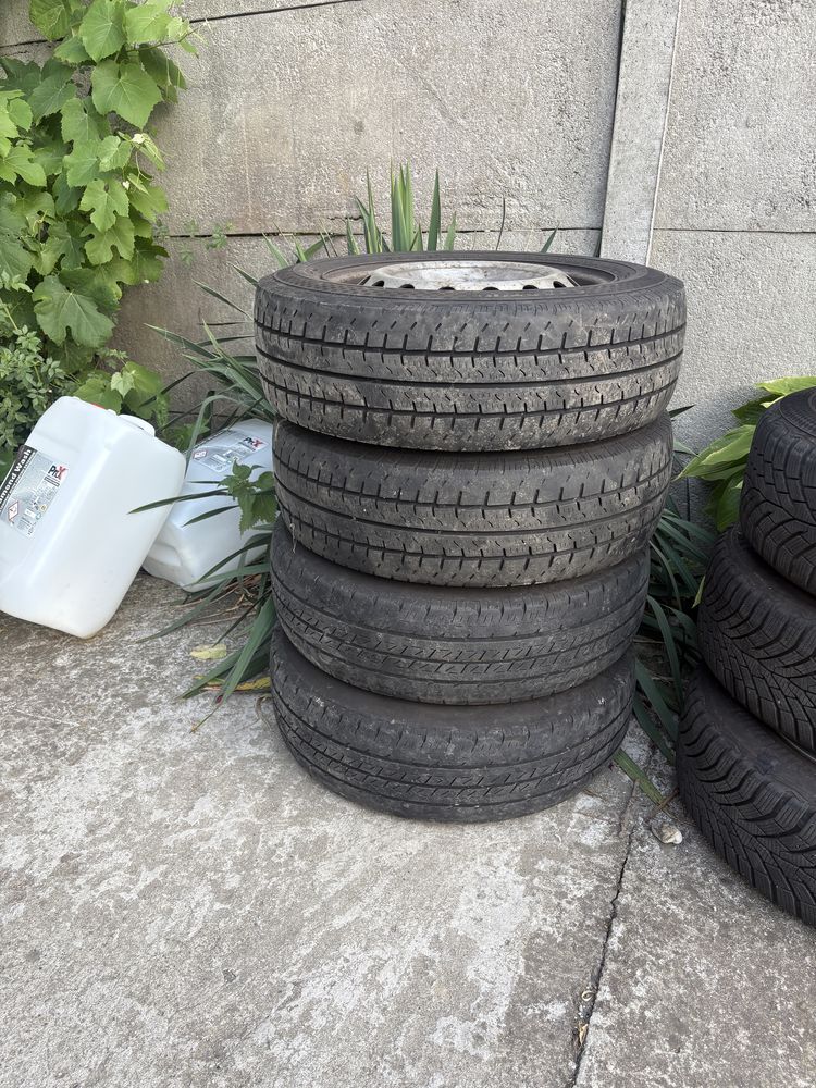 Cauciucuri cu jante 195/65/16 C