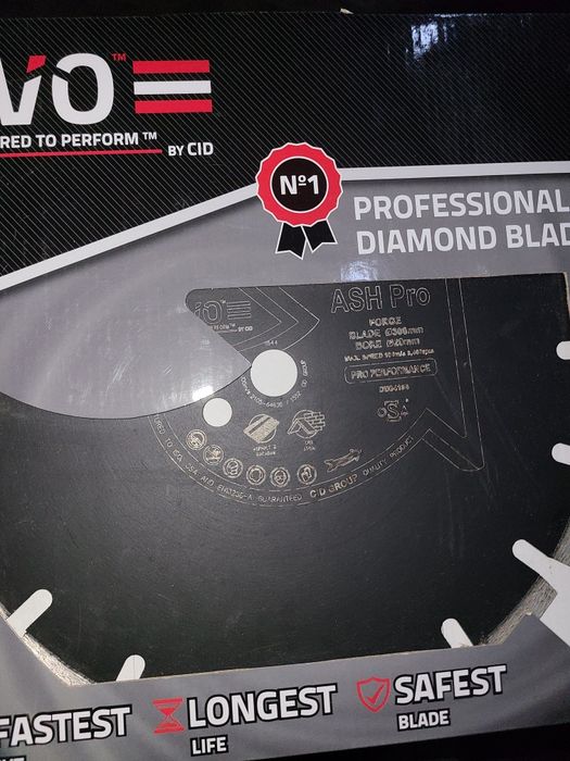 Evo diamond blade