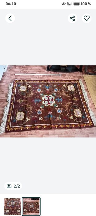 Продам качественный красивый ковёр