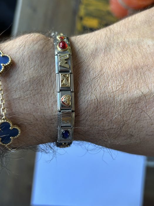 Nomination,Giorgio Poletto,Message Carisma-гривна с 19 елемента злато