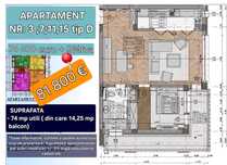 Apartament nou Mangalia, Dobrogea 1 - direct de la dezvoltator