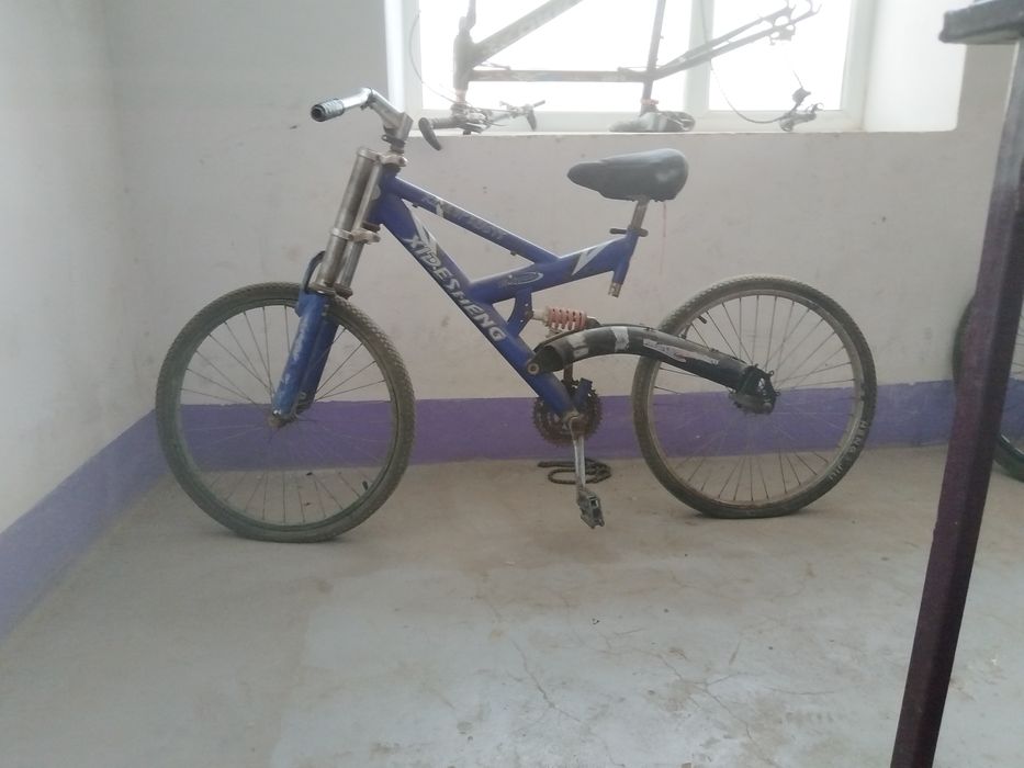 Двухподвесный велосипед