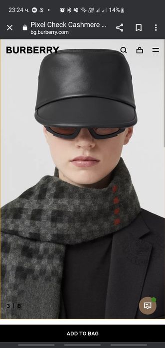 Кашмир шал Burberry  original