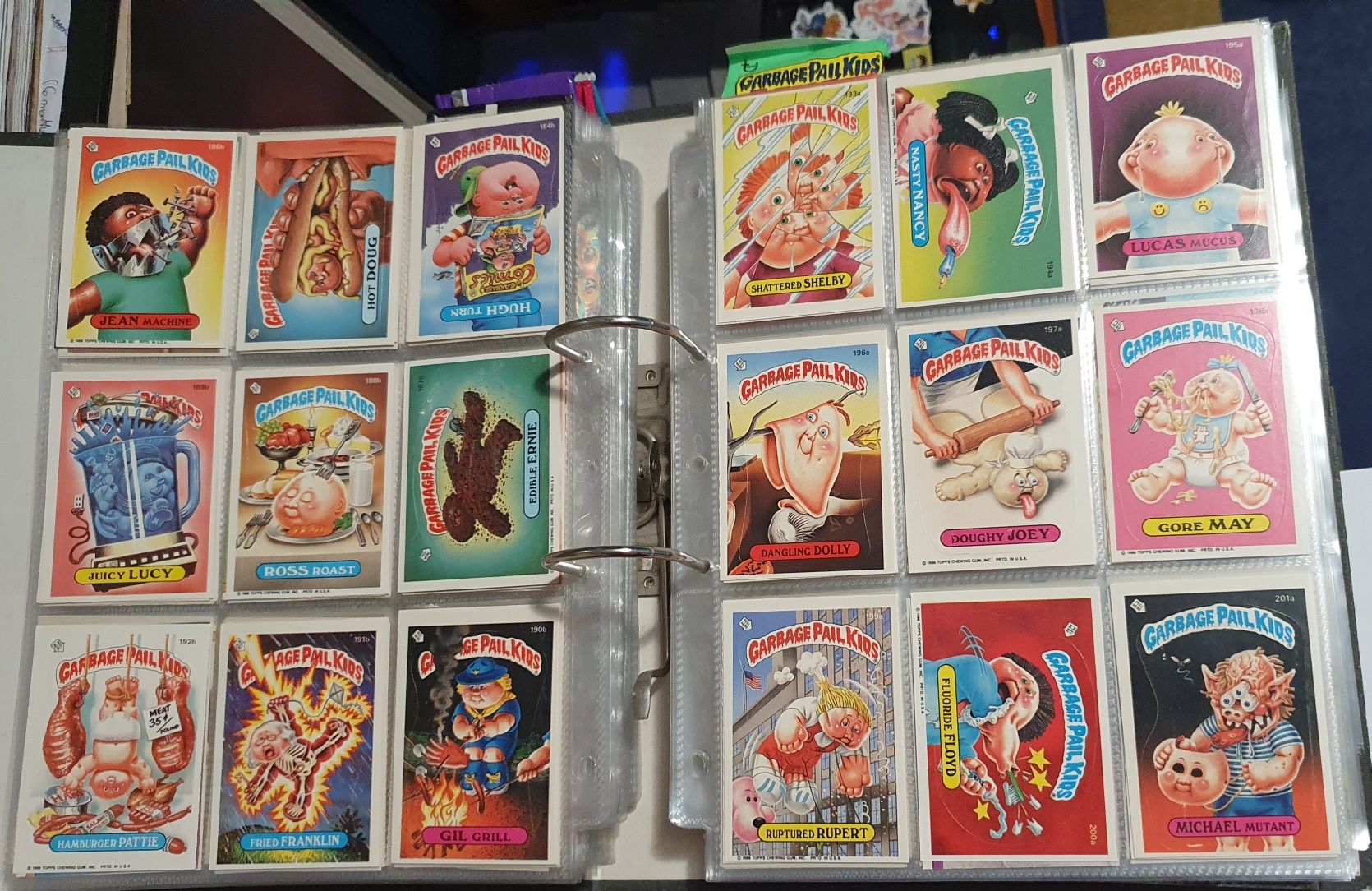 Garbage Pail Kids serii originale 4~5 complete ~ abțibilduri ~stickere