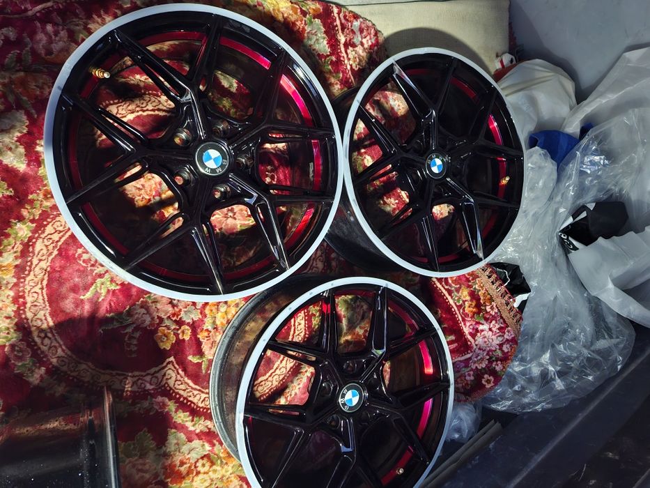 Jante aliaj 18 ---5×120 fac și schimb cu faruri  face lift  e60 Europa