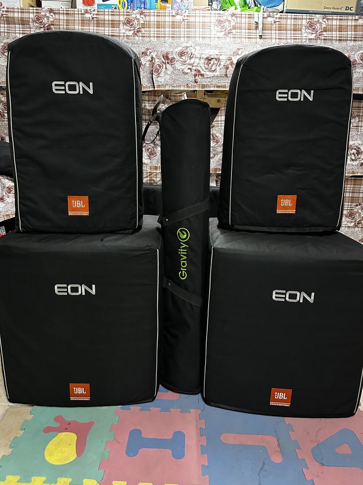 JBL Eon 515XT si Basi JBL Eon 518S