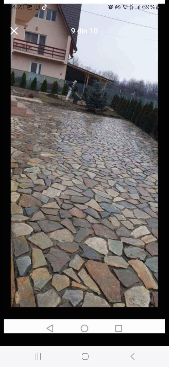 Vând piatră naturală de munte cu manopera detali la telefon