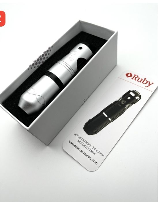 Продам тату- машинку Defender RUBY Chromium роторная, 11 режимов, унив