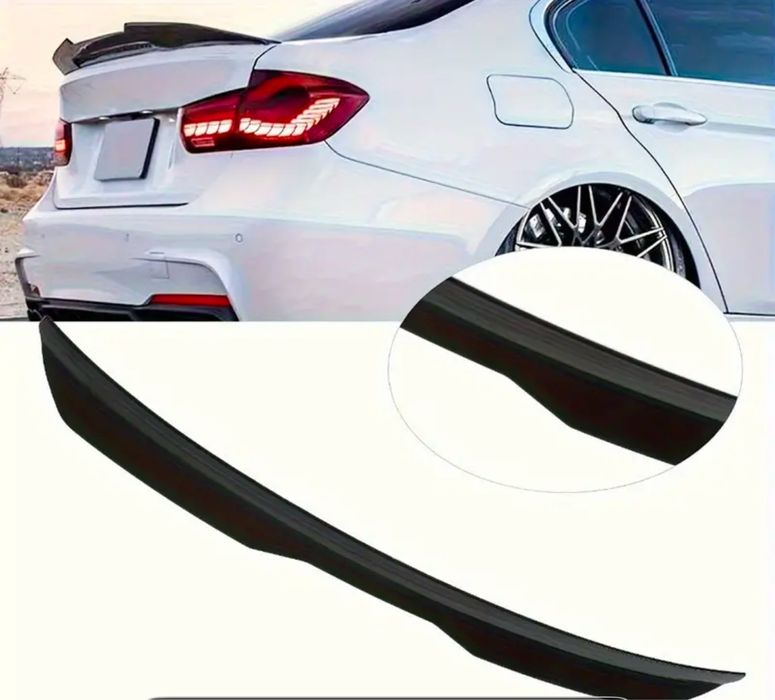 Bmw F30 spoiler gloss black